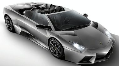 Lamborghini Reventon Roadster - grise - 3/4 avant droit