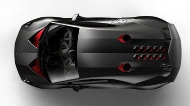Lamborghini Sesto Elements - vue de dessus