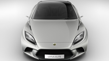Lotus Elite - blanche - face avant