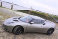 Lotus Evora grise vue 3/4 avant gauche.