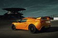 Lotus Exige S orange 3/4 arrière gauche