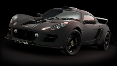 Lotus Exige Scura - noire - 3/4 avant gauche