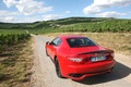 Maserati GranTurismo MC SportLine rouge 3/4 arrière gauche