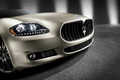 Maserati Quattroporte grise Awards Edition vue bouclier avant.