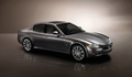 Maserati Quattroporte S Executive GT grise anthracite 3/4 avant.