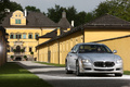 Maserati Quattroporte S gris 3/4 avant droit