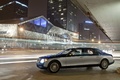 Maybach 62 bleu/beige 3/4 avant gauche