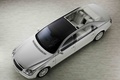 Maybach 62S Landaulet blanc 3/4 avant gauche vue de haut 2