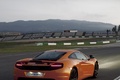 McLaren MP4-12C orange 3/4 arrière droit debout