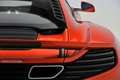 McLaren MP4-12C - Orange - détail, partie arrière droite