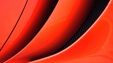 McLaren MP4-12C - Orange - détail, prise d'air