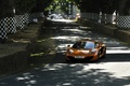 McLaren MP4-12C orange Goodwood 3/4 avant gauche