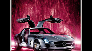 Calendrier Mercedes SL - Page de garde