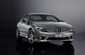 Mercedes CL gris 3/4 avant droit