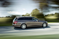 Mercedes Classe E500 Estate marron profil travelling