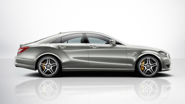 Mercedes CLS63 AMG - gris - profil