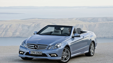 Mercedes E500 Cabrio statique 3-4 AV