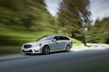 Mercedes E63 AMG Estate gris 3/4 avant gauche travelling 2