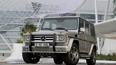 Mercedes G55 AMG Edition 79 - gris - 3/4 avant gauche