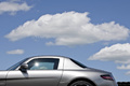 Mercedes SLS AMG gris profil coupé