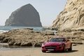 Mercedes SLS AMG rouge 3/4 avant gauche 2