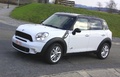 Mini Cooper S Countryman blanc 3/4 avant gauche filé penché 2