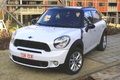 Mini Cooper S Countryman blanc 3/4 avant gauche