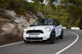 Mini Countryman S - blanc - 3/4 avant gauche, dynamique