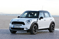 Mini Countryman S - blanc - 3/4 avant gauche