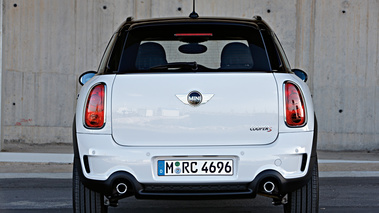 Mini Countryman S - blanc - face arrière