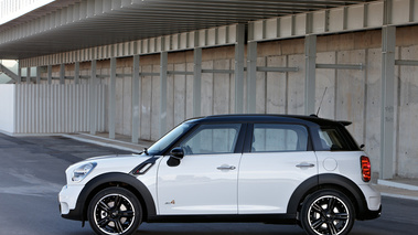 Mini Countryman S - blanc - profil