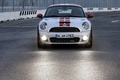 Mini Coupé JCW gris/rouge face avant 2