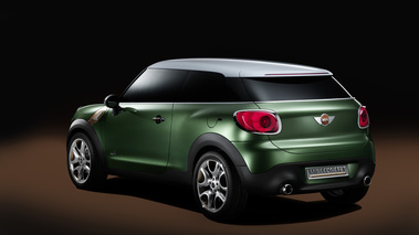 Mini Paceman Concept - vert - 3/4 arrière gauche