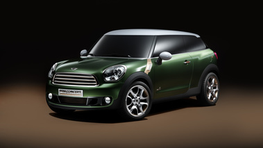 Mini Paceman Concept - vert - 3/4 avant gauche