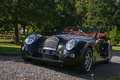 Morgan Aero 8 noir jardin 3/4 avant gauche penché