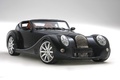 Morgan Aero SuperSports-noire-3/4 avant droit