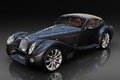 Morgan Supersport grise vue 3/4 avant.