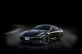 Nissan GT-R Spec V - noire - 3/4 avant gauche