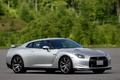 Nissan GTR gris 3/4 avant droit 4