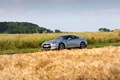 Nissan GTR gris 3/4 avant gauche filé 2