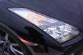 Nissan GTR noir phare avant
