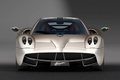 Pagani Huayra gris face avant 2