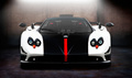 Pagani Zonda Cinque Roadster blanc face avant