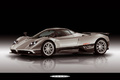 Pagani Zonda F gris 3/4 avant gauche 2