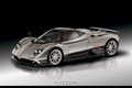 Pagani Zonda F gris 3/4 avant gauche 3