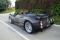 Pagani Zonda F Roadster noir 3-4 Ar Dynamique