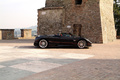 Pagani Zonda F Roadster noir  profil 