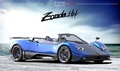 Pagani Zonda HH - bleue - 3/4 avant droit