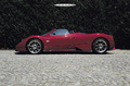 Pagani Zonda Roadster bordeaux profil