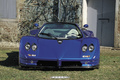 Pagani Zonda S 7.3 bleu face avant 2